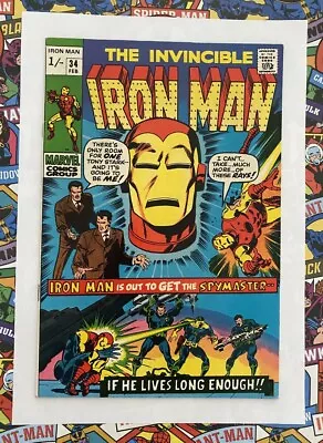 Iron Man #34 - Feb 1971 - Spymaster Appearance! - Vfn/nm (9.0) Pence Copy! • $46.66