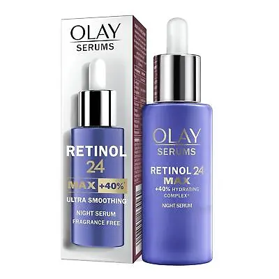 Olay Regenerist Night Serum Retinol 24 MAX With + 40% Hydrating Complex 40ml • £21.49