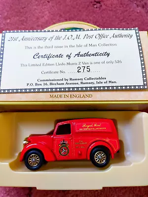 £6.99 • Buy Lledo SP58 016A Isle Of Man Post Office - Morris Z Van