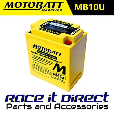 Motobatt Premium Battery For Kawasaki Z 650 1977-1979 MB10U AGM • £74.95