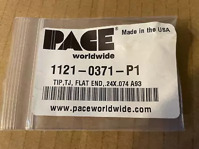 Pace 1121-0371-P1 Nozzle TJ-50 Flat End .24  X .074  • $49.99