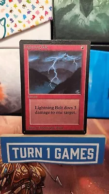Lightning Bolt Limited Beta Set Near Mint/ Lightly Played Excellent Condition  • $405.99