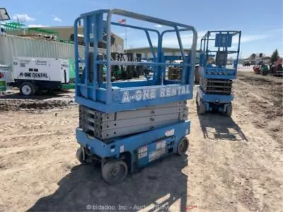 2015 Genie GS1930 19' Electric 24V Scissor Man Lift Aerial Bidadoo -Repair • $24.99