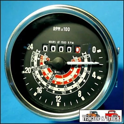 THD5921 Tachometer Tacho Gauge Massey Ferguson MF 35 135 Tractor W 4Cyl Engine • $59