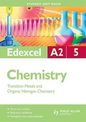 Edexcel A2 Chemistry Student Unit Guide: Unit 5 Tr... By Facer George Paperback • £3.49