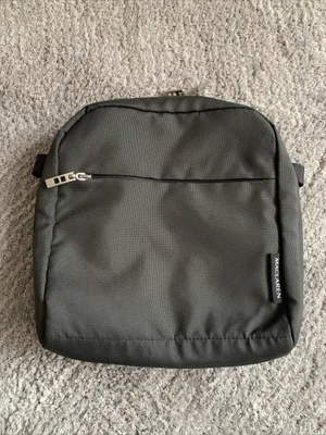 £15 • Buy Maclaren Buggy Insulated Pannier Bag Black Parent Console Bottle Holder Pouch