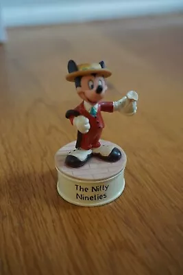 Movie Star Mickey Thimble Collection Lenox The Nifty Nineties Mickey • $9.99