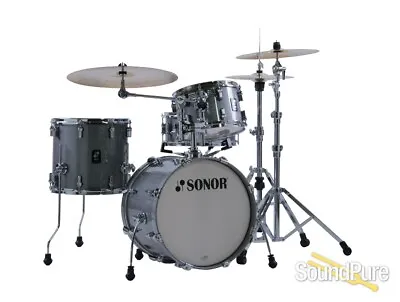 Sonor 4pc AQ2 Bop Drum Set - Titanium Quartz • $1139