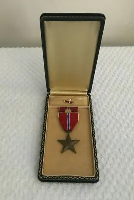 $95 • Buy W.w. Ii U. S. Bronze Star Complete Set With Coffin Case