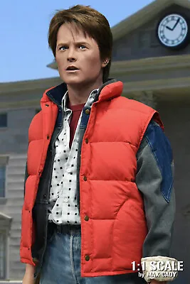 Screen Accurate Down Vest BACK TO THE FUTURE Marty McFly Michael J. Fox • $189