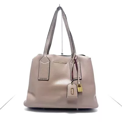 Auth MARC JACOBS The Editor Tote - Beige Leather Tote Bag • $97