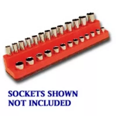 Mechanics Time Saver 721 1/4 In. Drive Deep Red Socket Holder 4-14mm • $19.66