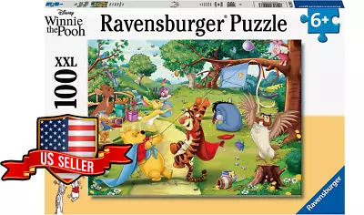 NEW & SEALED Ravensburger  12997 Disney Pooh To The Rescue 100 XXL Jigsaw Puzzle • $25.95