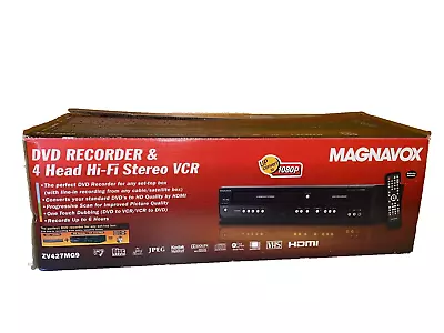 Magnavox ZV427MG9  DVD Recorder & VCR Combo  NEW Open Box  DVD To VHS VHS To DVD • $544.95