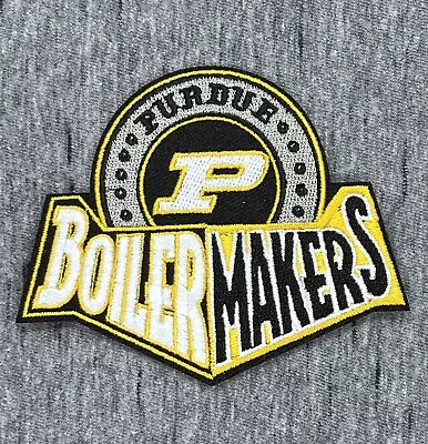 Purdue Boilermakers Embroidered Iron On Patch 2.50” X 3.50” Free Shipping • $5.49