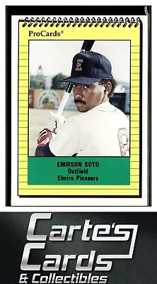 Emison Soto 1991 ProCards #3286 Elmira Pioneers • $1.95