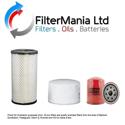 YANMAR VIO75 FILTER KIT (Air Oil & Fuel Filters) • £32.99