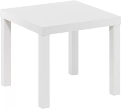 Ikea Table End Side White (2 Pack) Lack 3.94D X 5.91W X 1.97H In  • $82.71