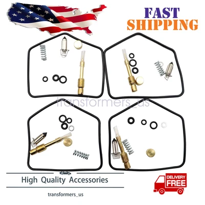 $9.74 • Buy 4 Carb Rebuild Repair Kit For Kawasaki LTD KZ 440 A D Belt KZ750 H KZ750E KZ750