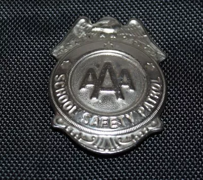 Vintage AAA  School Safety Patrol Badge 1970's • $11.99