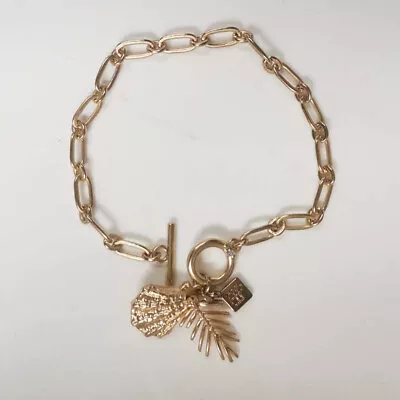 7  Banana Republic Charm Chain Bracelet Gift Fashion Women Party Holiday Jewelry • $8.25