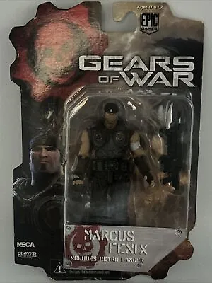 Gears Of War Marcus Fenix  3.75  2013 Epic Games  Action Figure NECA New • $25.99