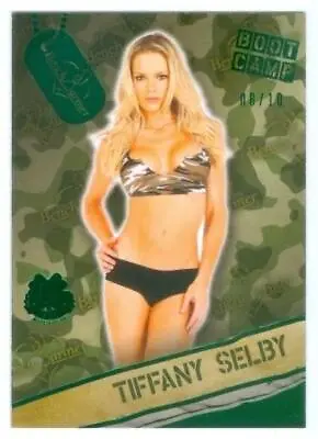 Tiffany Selby  Boot Camp Card /10  Benchwarmer Emerald Archive 2023 • $3.99