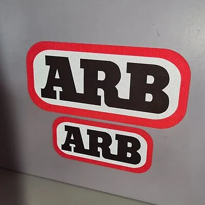 $8.99 • Buy 2x ARB 4x4 Accessories Decal Sticker Truck Ute Bumper 4WD SMALL AND LARGE