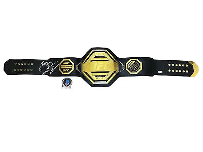 Dustin Diamond Poirier Signed Ufc Championship Belt Beckett Bas Coa Ac6277 • $849.21