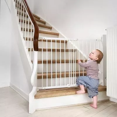 £46.90 • Buy Baby Gate Safety Guard Wood/Metal Pressure Fit Child Gate All Sizes | Safetots