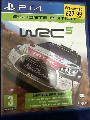 WRC 5 And UFC2 PlayStation 4 PS4 • £10
