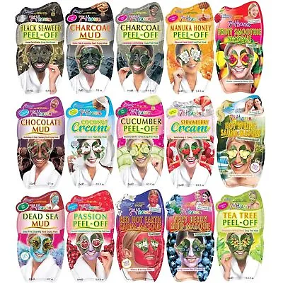 7th Heaven Face Masks Packs All Skin Types Select Your Mask Montagne Jeunesse • £1.95
