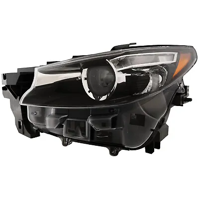 Headlight For Mazda CX9 16-22 CAPA Certified LED Driver Side Black Housing • $431.83