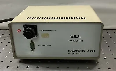 $275 • Buy W.H.O.I. Magnetometer Geometrics G-886 AC Power Unit