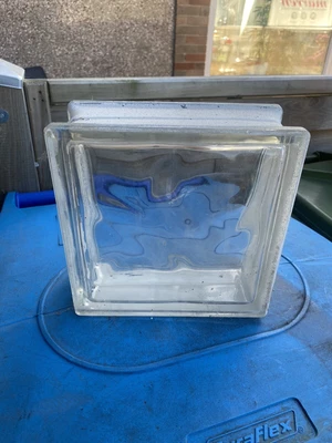 £35 • Buy 35 Glass Bricks / Blocks - Clear - 19cmx19cmx8cm