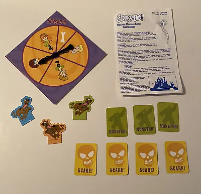 Vintage Scooby-Doo Mystery Mansion Board Game (1999) - Replacement Parts (ONLY) • $8.29