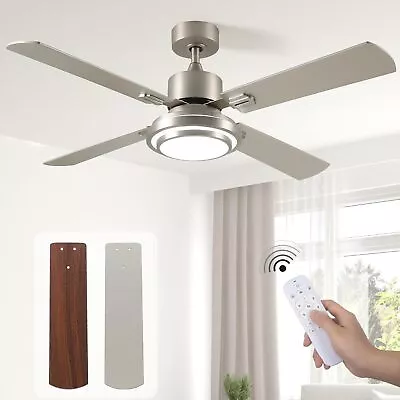 52'' Modern Ceiling Fans With Light Ceiling Fan With Lights Remote Control • $84.35