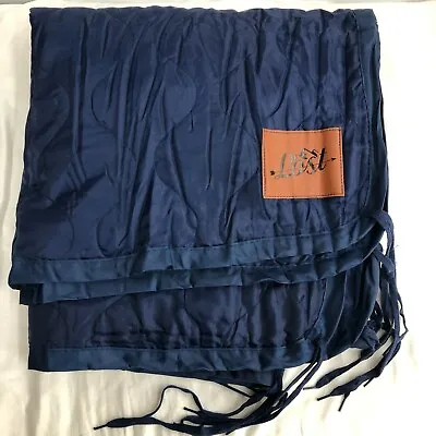 Poncho Liner / Woobie Military Style Blanket Navy Blue Lost Brand • $18.95