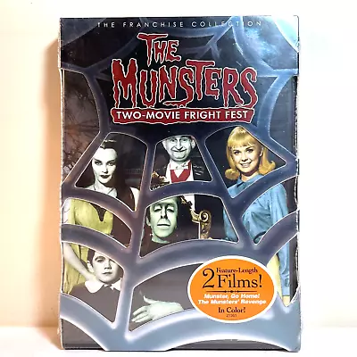 THE MUNSTERS: TWO-MOVIE FRIGHT FEST (DVD) Adventure Comedy Crime Family NEW • $4.97