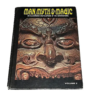 1970 Man Myth And Magic - An Illustrated Encyclopedia Of The Supernatural  Vol 2 • $12