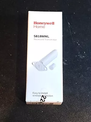 $33 • Buy Honeywell Home Wireless Recessed Door Window Transmitter 5818MNL 5800 Series