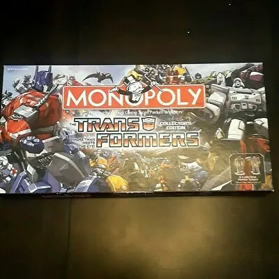 Parker Brothers Monopoly - The Transformers Collector's Edition 2007 - Used • $12.99