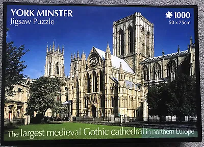 York Minster Medieval Gothic Cathedral 1000 Piece Puzzle Very Good And Complete • £5.99