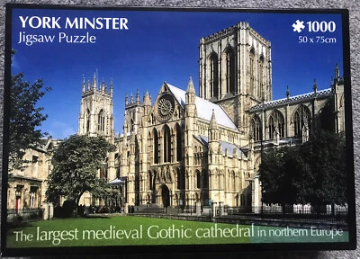 York Minster Medieval Gothic Cathedral 1000 Piece Puzzle Very Good And Complete • £5.99