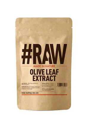 #RAW Olive Leaf Extract 50g | 40% Oleropein | Anti-Oxidant - Vegan UK Made • £9.34