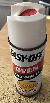 Easy-Off Oven Cleaner Empty Metal Spray Can 1960s-70s Vintage Lemon Scented • $29.95
