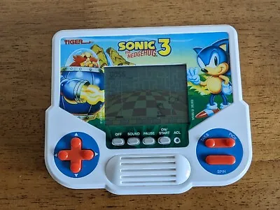 Vintage Sega Sonic 3 Handheld Electronic LCD Game Portable Tiger Electronics • £14.99