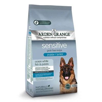 £77.36 • Buy Arden Grange Sensitive Puppy/Junior Ocean White Fish & Potato 12kg - Dog Food