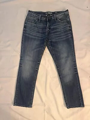 BKE Carter Straight Leg Denim Jeans Mens Sz 34s • $24.95