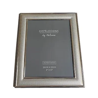 Impressions By Juliana 20cm X 25cm Silver Plated Photo Frame • £13.49